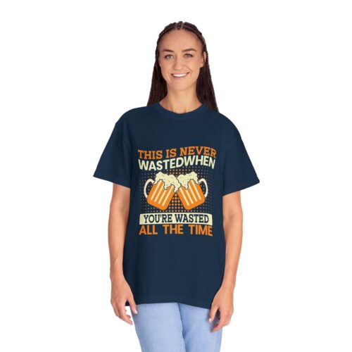 Funny Beer T-Shirt, Unisex Garment-Dyed Tee, Perfect for Parties, Birthdays, Beer Lovers Gift, Casual Wear. - Image 28