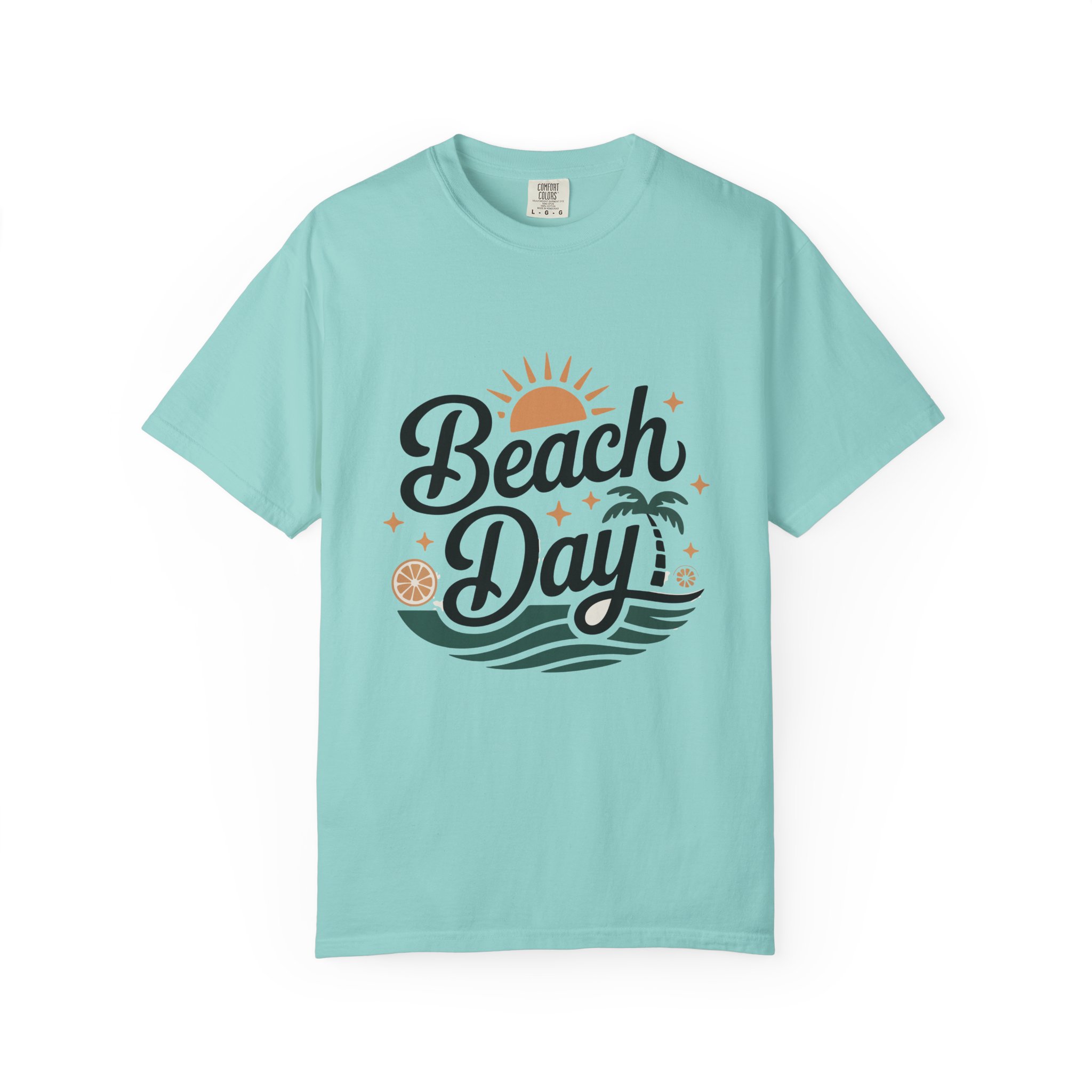 Beach Day Unisex Garment-Dyed T-Shirt, Summer Vibes Shirt, Casual Beachwear, Vacation Tee, Gift for Beach Lovers. - Image 33