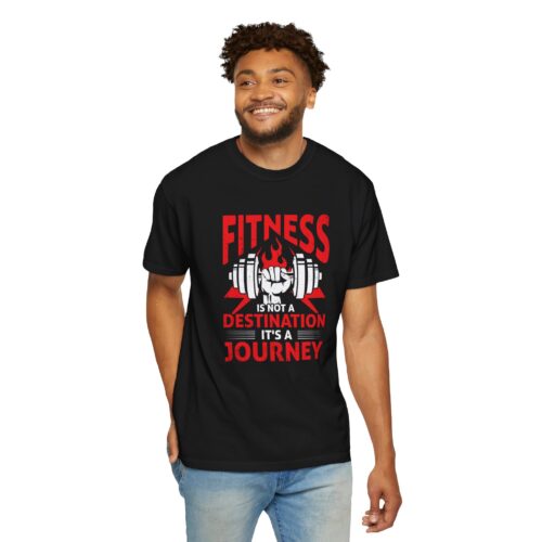 Fitness Journey T-Shirt — “Fitness Is Not a Destination, It’s a Journey” Gym Tee. - Image 47