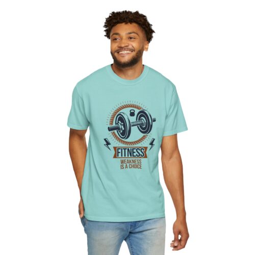 Fitness T-Shirt — "Fitness: Weakness Is A Choice" Motivational Gym Tee. - Image 23