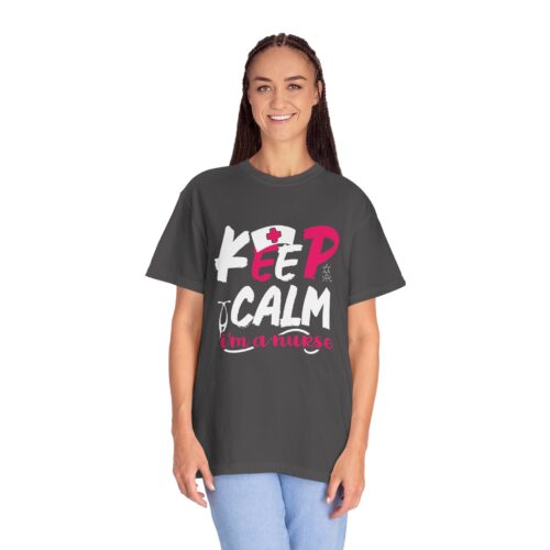 Nurse T-Shirt, Keep Calm Shirt, Gift for Nurses, Medical Humor Tee, Healthcare Appreciation. - Image 4