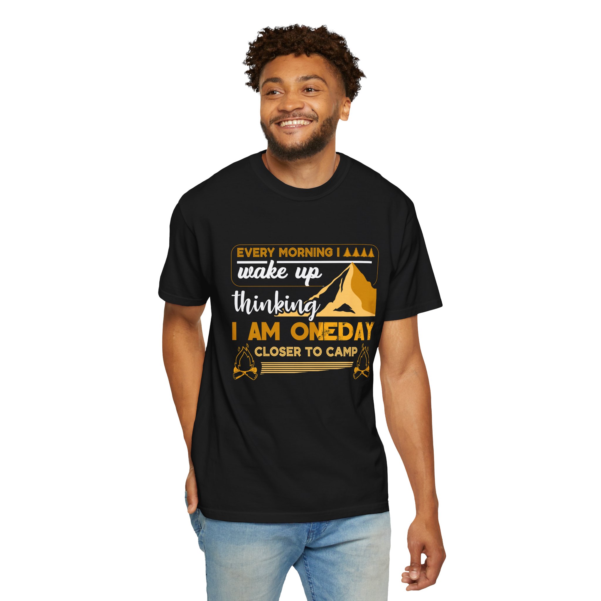 Outdoor Adventure T-Shirt - Unisex Camp Vibes, Hiking Gear, Summer Camping, Gift for Nature Lovers, Outdoorsy Apparel. - Image 7