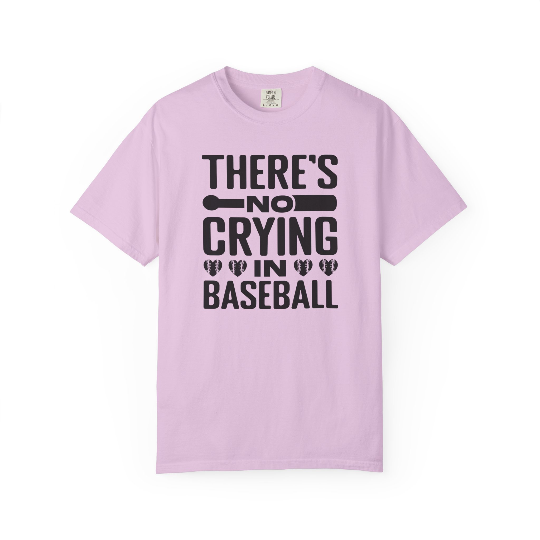 Baseball Humor T-Shirt, Unisex Garment-Dyed Tee, Gift for Sports Lovers, Funny Baseball Shirt, No Crying in Baseball. - Image 25