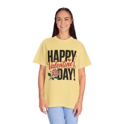 Unisex Happy Valentine's Day T-Shirt, Romantic Gift, Cute Valentine's Apparel, Casual Love Shirt, Perfect for Couples. - Image 12