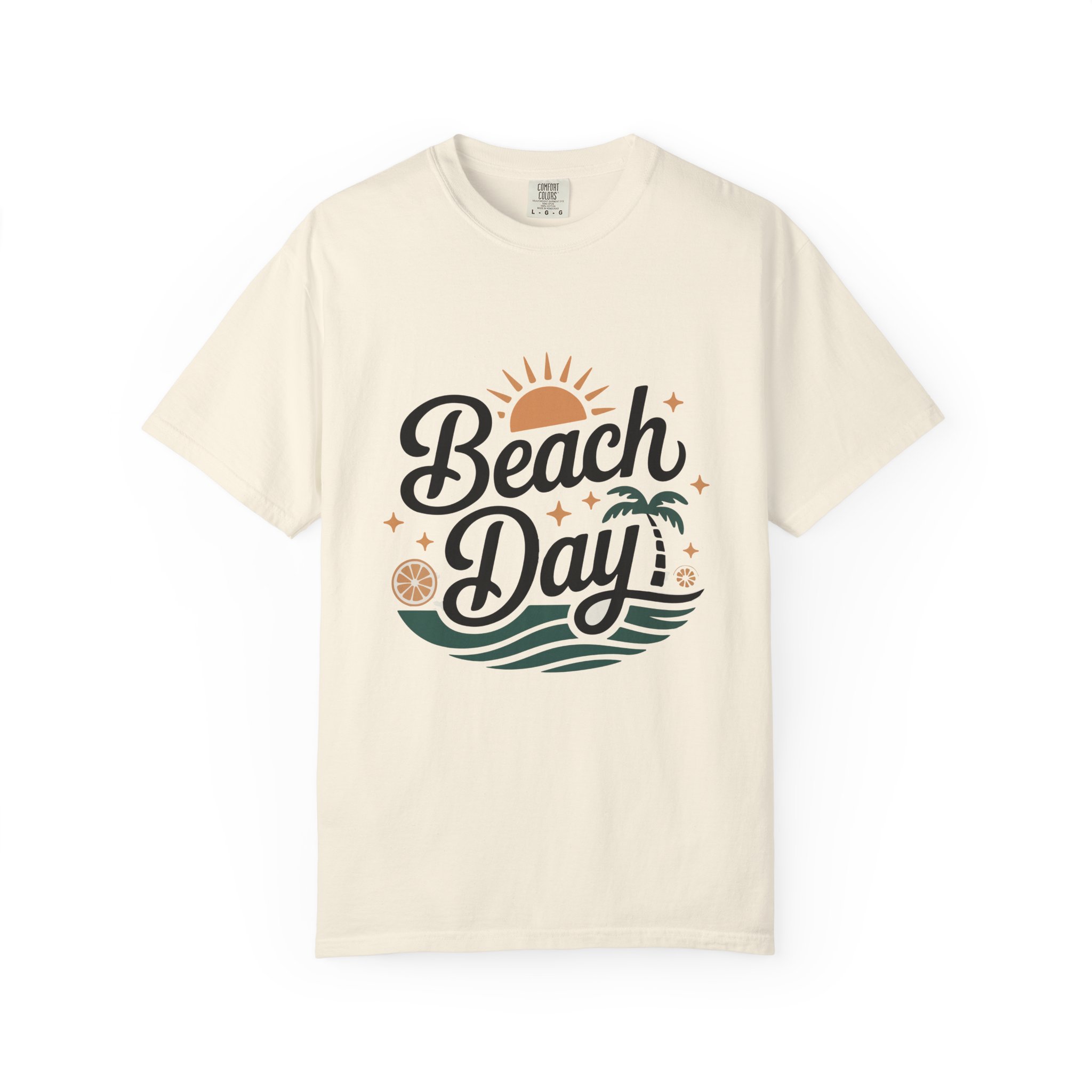 Beach Day Unisex Garment-Dyed T-Shirt, Summer Vibes Shirt, Casual Beachwear, Vacation Tee, Gift for Beach Lovers. - Image 25