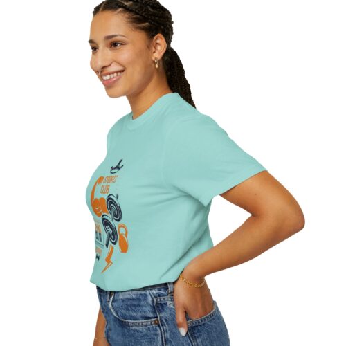 Gym Sports Club Workout T-Shirt — Muscle, Dumbbell & Kettlebell Fitness Tee. - Image 22