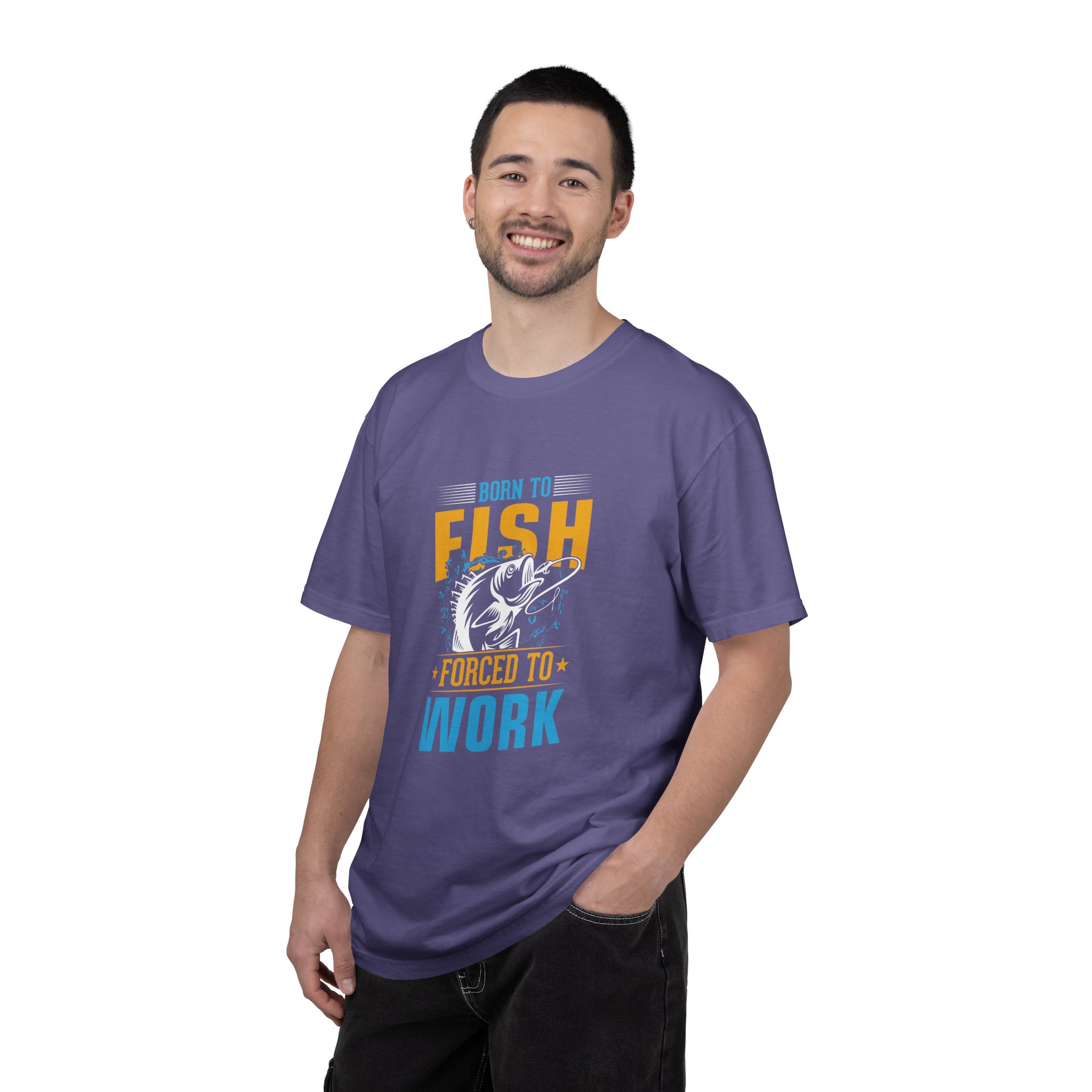 Born to Fish Graphic T-Shirt, Fishing Gift, Unisex Tee, Outdoor Apparel, Birthday Present, Casual Wear. - Image 37