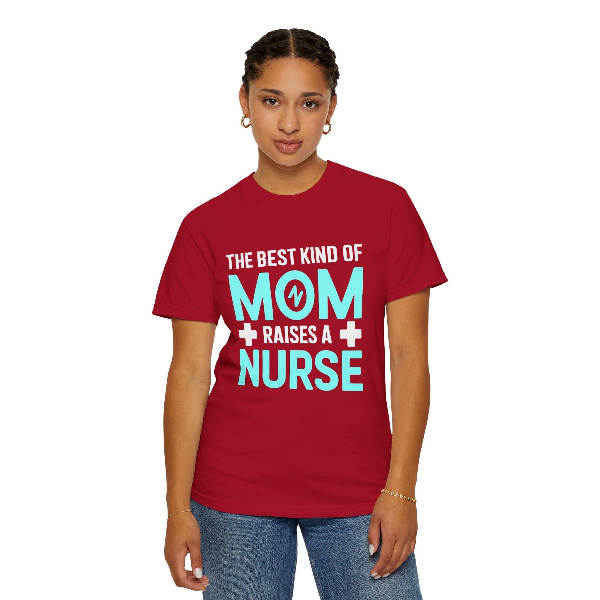 Gift for Nurse Mom | Unisex Garment-Dyed T-Shirt | Perfect for Nursing Students, Mother's Day, Birthdays, Casual Wear. - Image 5