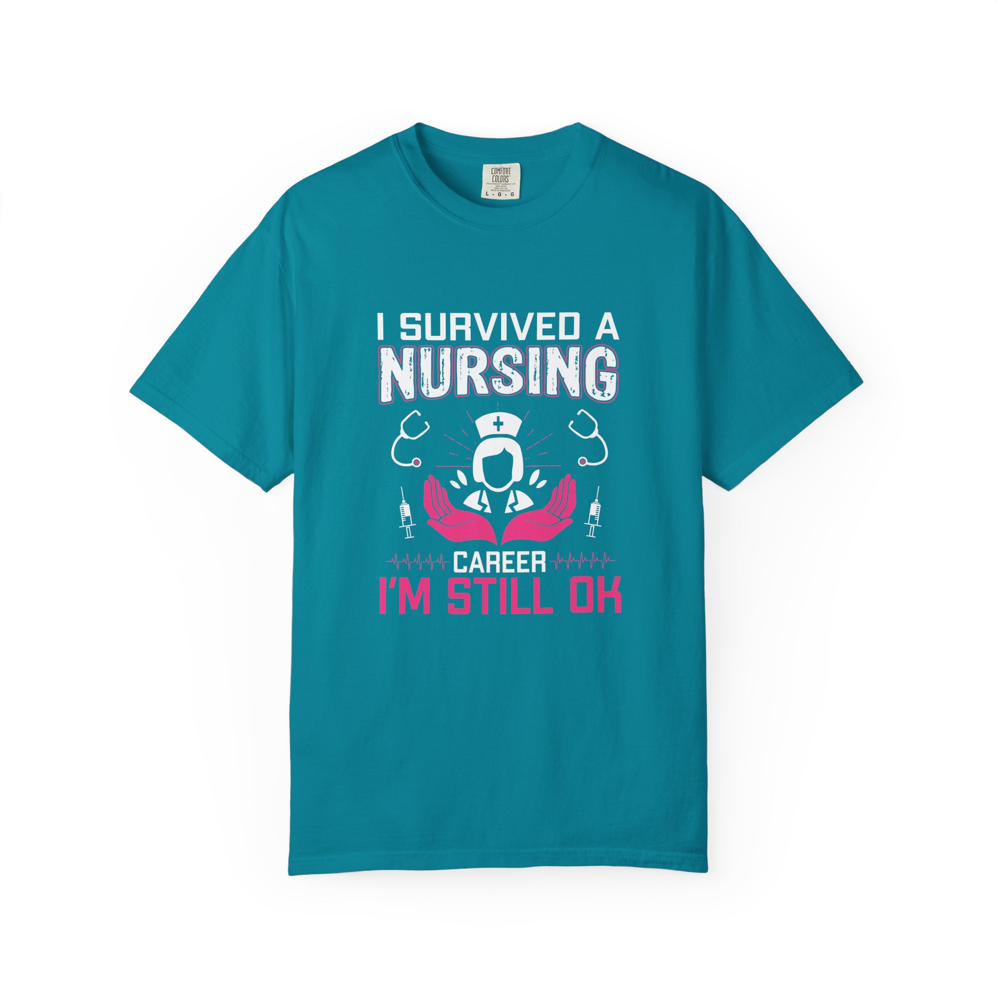 Nursing Survival T-shirt, Funny Nursing Gift, Nurse Appreciation Day Tee, Medical Career Humor Shirt, Unisex Casual Wear. - Image 17