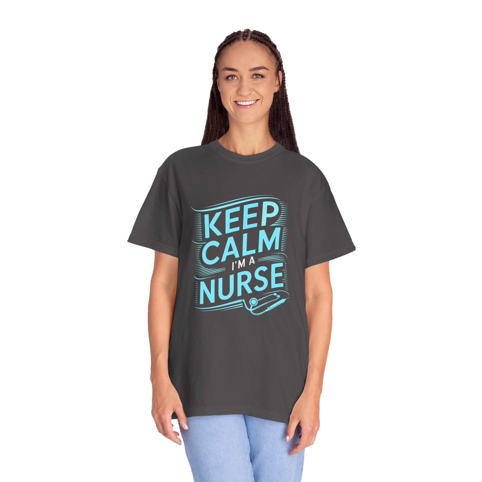 Nurse Appreciation T-Shirt | Keep Calm I'm a Nurse Tee | Gift for Nurses | Healthcare Worker Shirt | Comfortable Unisex Apparel. - Image 52