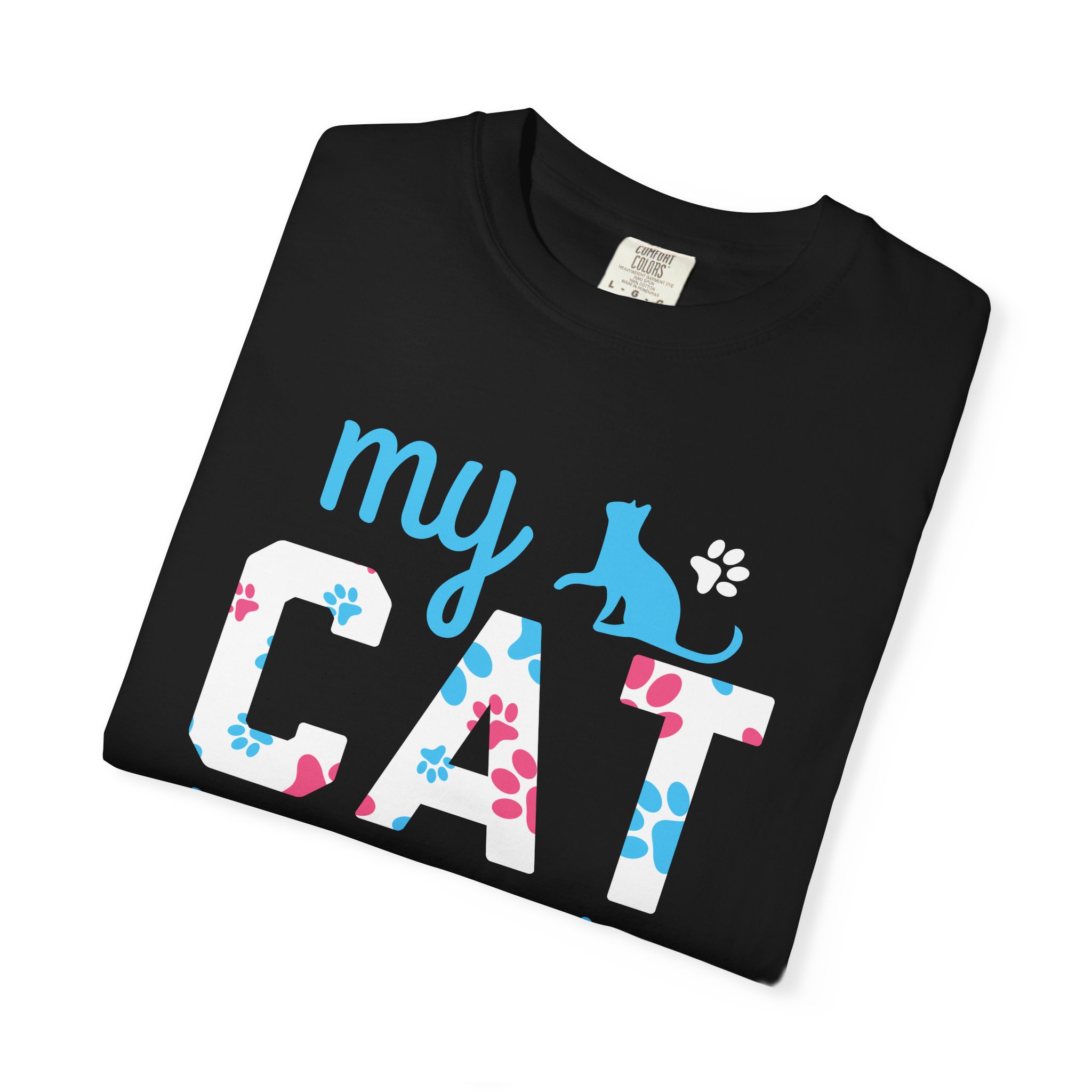 cn - 5.11 - My Cat Thinking I'm Awesome T-Shirt — Funny Cat Lover Tee. - Image 2