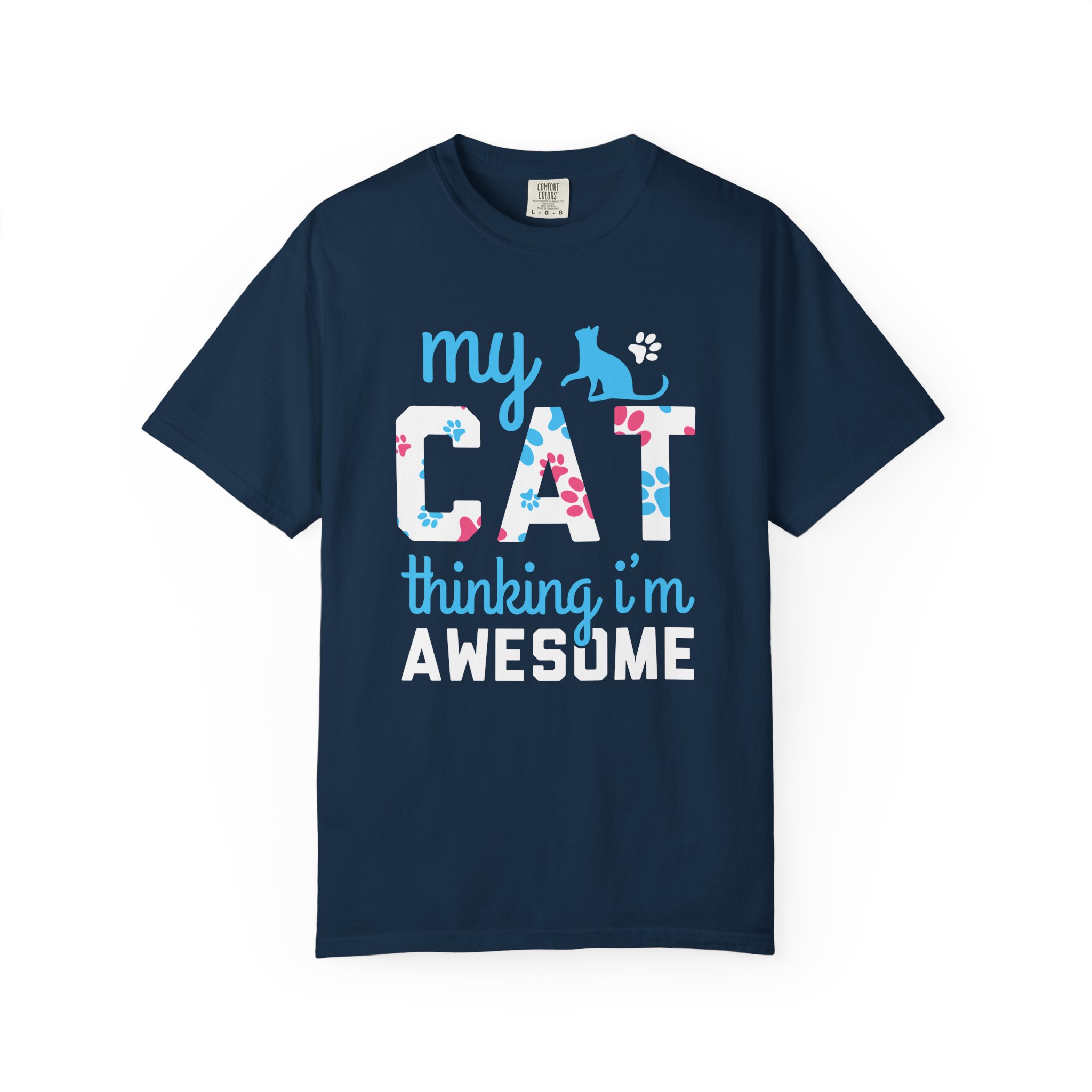 cn - 5.11 - My Cat Thinking I'm Awesome T-Shirt — Funny Cat Lover Tee. - Image 17