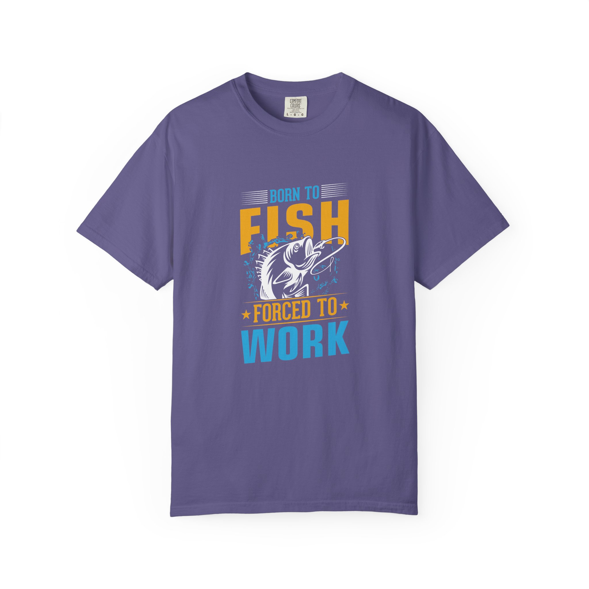 Born to Fish Graphic T-Shirt, Fishing Gift, Unisex Tee, Outdoor Apparel, Birthday Present, Casual Wear. - Image 34