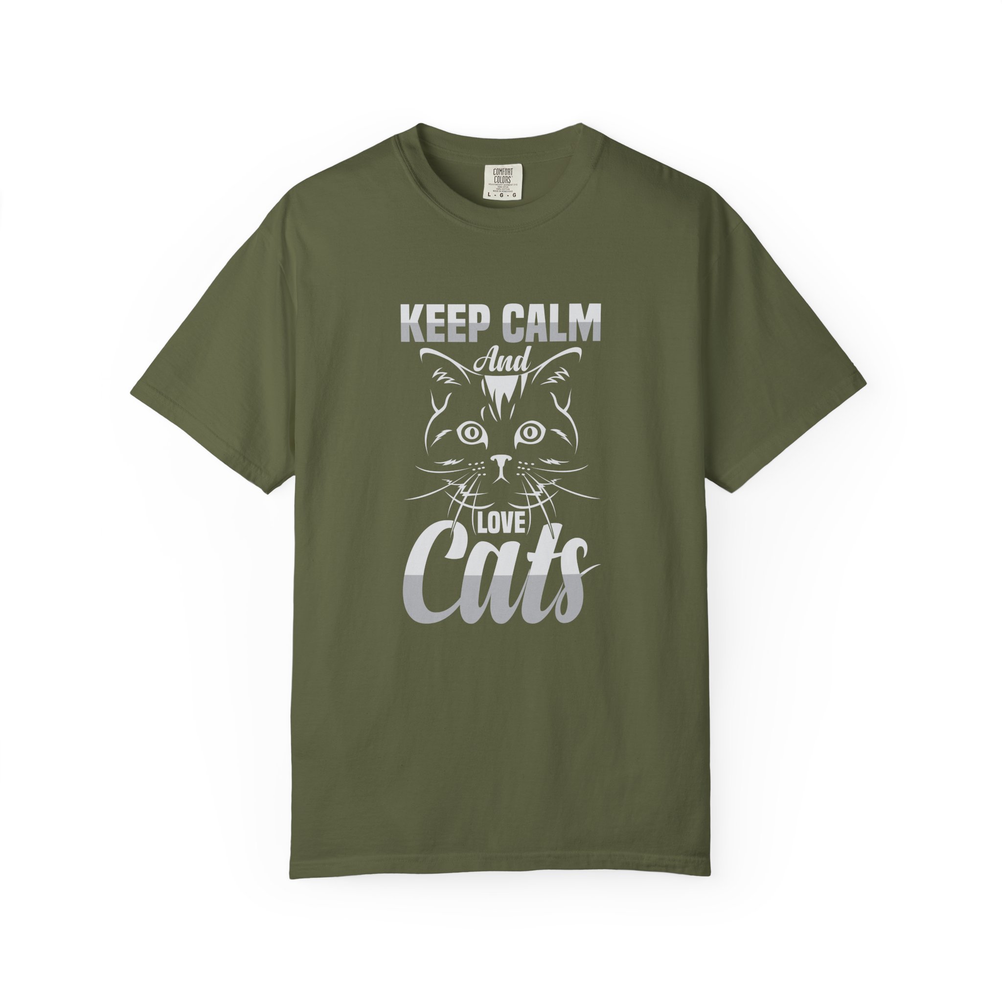 cn - 5.10b - Keep Calm and Love Cats T-Shirt. - Image 17
