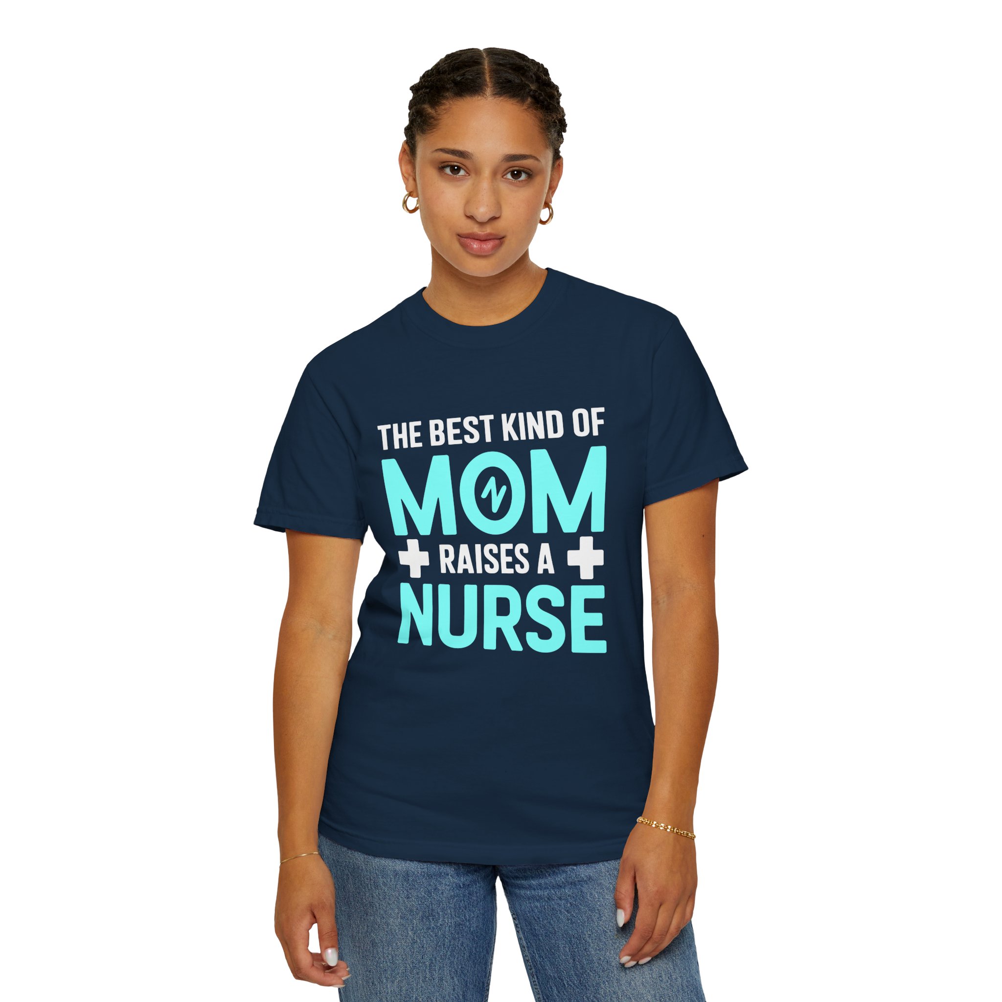 Gift for Nurse Mom | Unisex Garment-Dyed T-Shirt | Perfect for Nursing Students, Mother's Day, Birthdays, Casual Wear. - Image 29