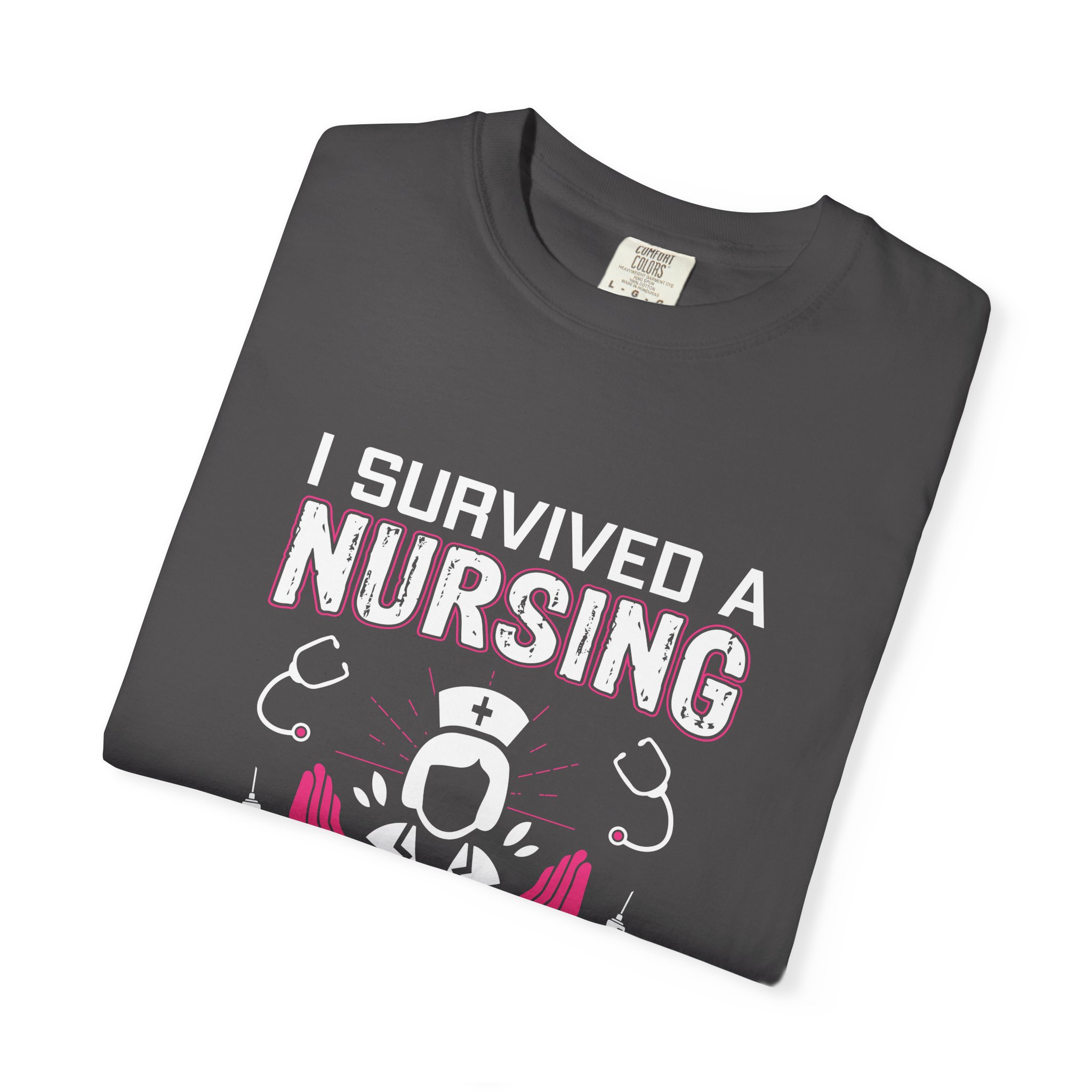 Nursing Survival T-shirt, Funny Nursing Gift, Nurse Appreciation Day Tee, Medical Career Humor Shirt, Unisex Casual Wear. - Image 34