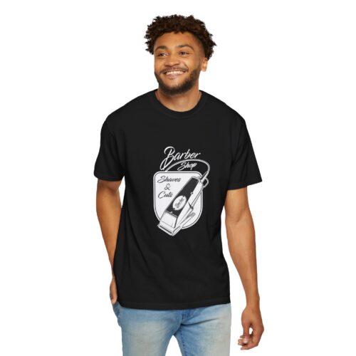 Vintage Barber Shop Unisex T-Shirt, Casual Wear, Gift for Barbers, Men's Fashion, Cool Graphic Tee. - Image 7