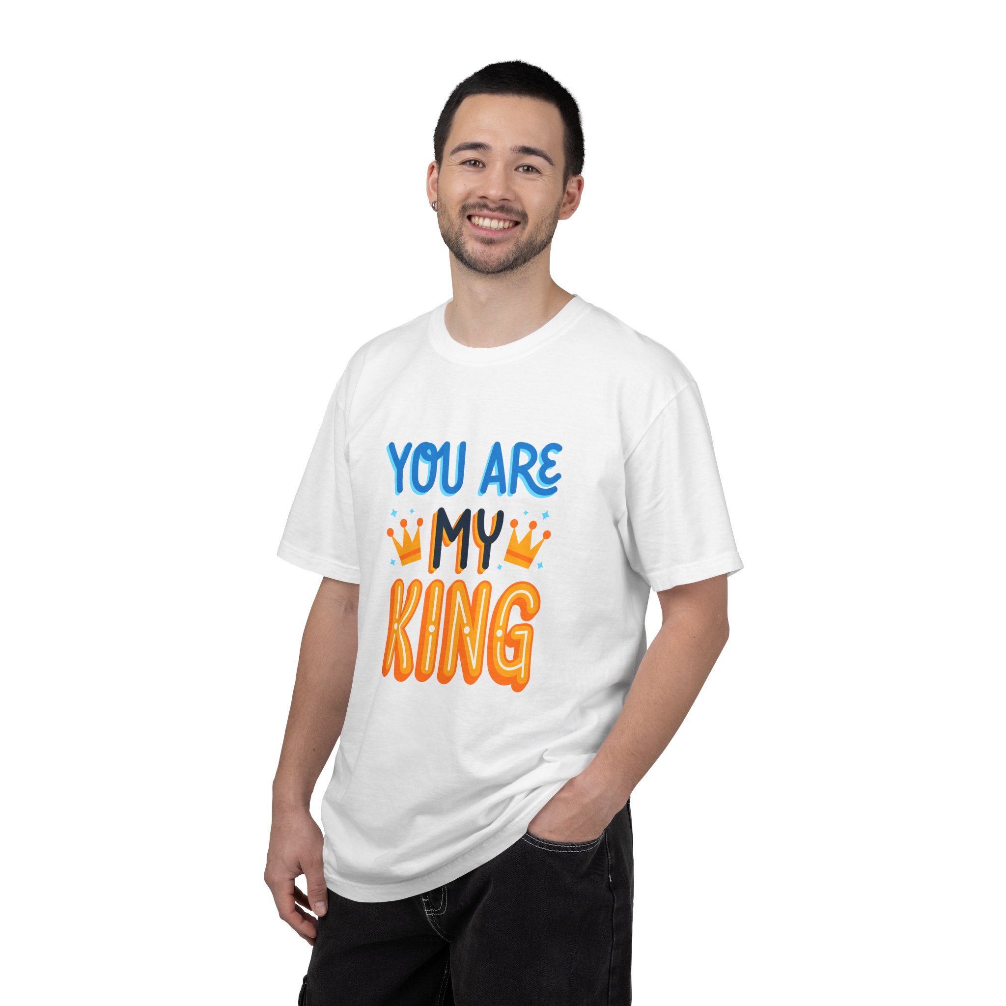 Unisex King T-Shirt - You Are My King Tee for Birthdays, Anniversaries, Gifts, Funny Casual Wear, Apparel. - Image 3