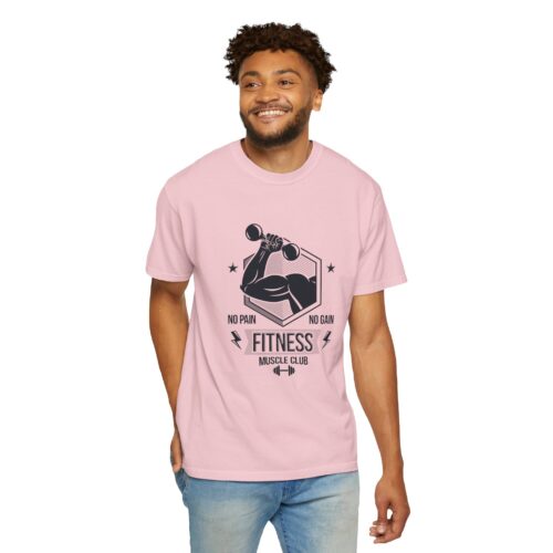 Fitness Muscle Club T‑Shirt — "No Pain No Gain" Gym Workout Tee. - Image 55