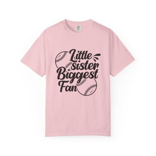 Cheerful Fan T-Shirt for Little Sisters, Baseball Enthusiast Gift, Sports Fan Apparel, Unisex Casual Wear, Soft Cotton Tee. - Image 49