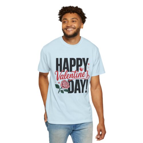 Unisex Happy Valentine's Day T-Shirt, Romantic Gift, Cute Valentine's Apparel, Casual Love Shirt, Perfect for Couples. - Image 47