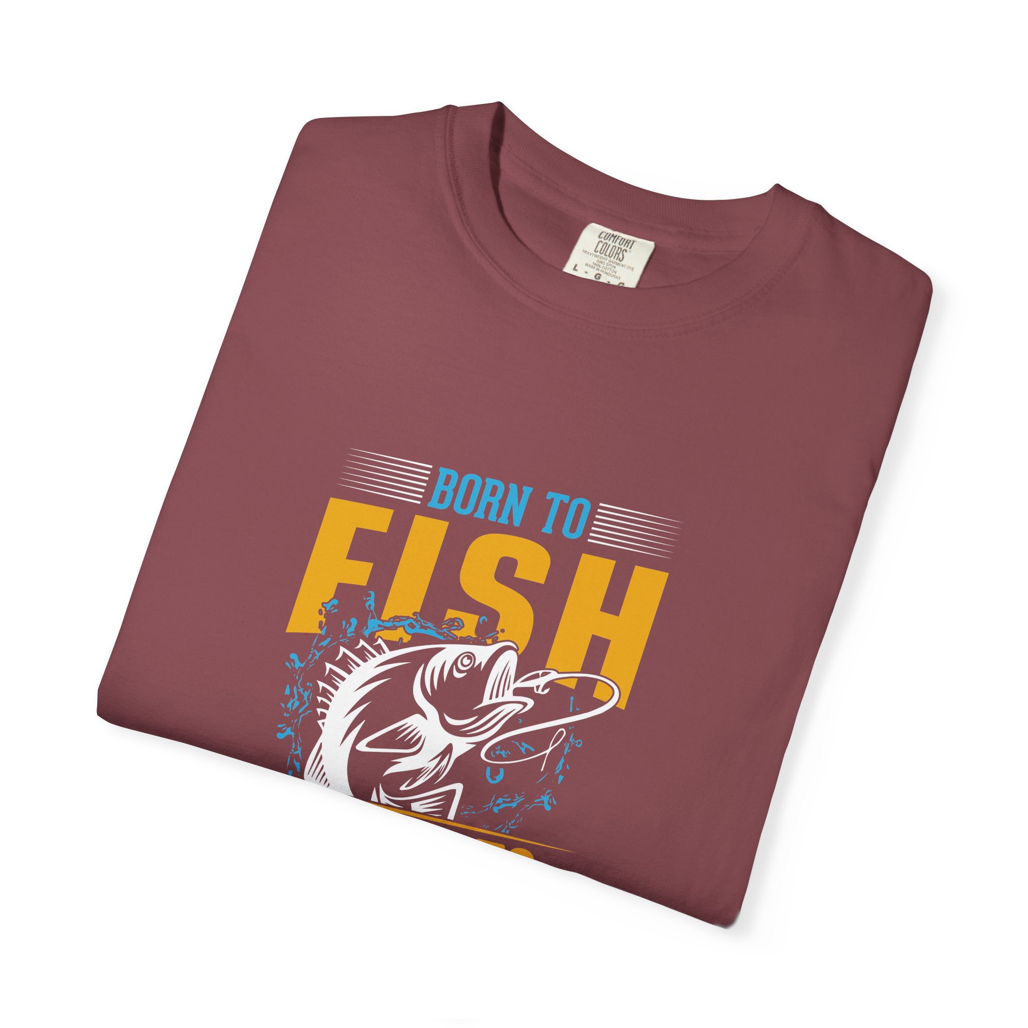 Born to Fish Graphic T-Shirt, Fishing Gift, Unisex Tee, Outdoor Apparel, Birthday Present, Casual Wear. - Image 32