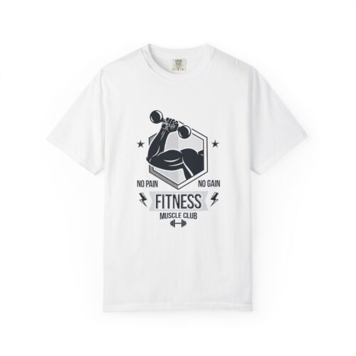 Fitness Muscle Club T‑Shirt — "No Pain No Gain" Gym Workout Tee. - Image 9
