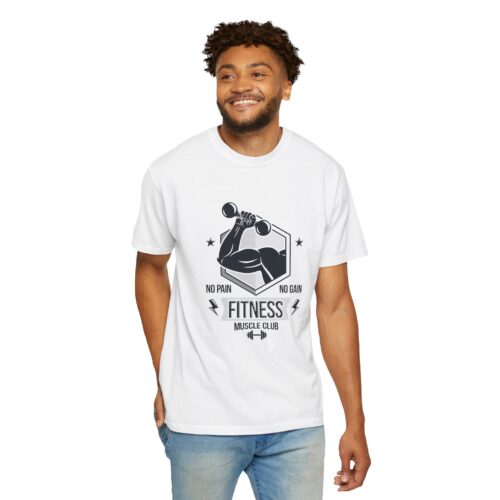 Fitness Muscle Club T‑Shirt — "No Pain No Gain" Gym Workout Tee. - Image 15