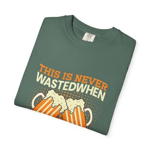 Funny Beer T-Shirt, Unisex Garment-Dyed Tee, Perfect for Parties, Birthdays, Beer Lovers Gift, Casual Wear. - Image 18
