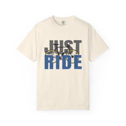 Unisex Cycling T-shirt, Just Ride Graphic Tee, Sporty Casual Wear, Cycling Gift, Active Lifestyle Apparel, Bike Lover Shirt. - Image 33