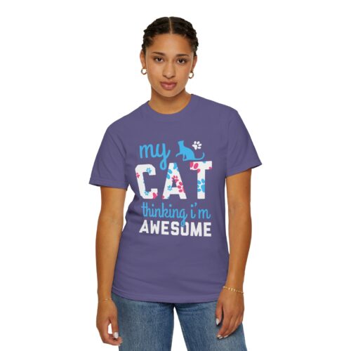 My Cat Thinking I'm Awesome T-Shirt — Funny Cat Lover Tee. - Image 29