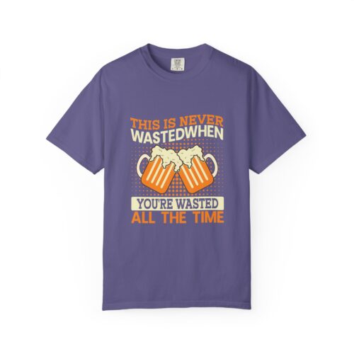 Funny Beer T-Shirt, Unisex Garment-Dyed Tee, Perfect for Parties, Birthdays, Beer Lovers Gift, Casual Wear. - Image 41