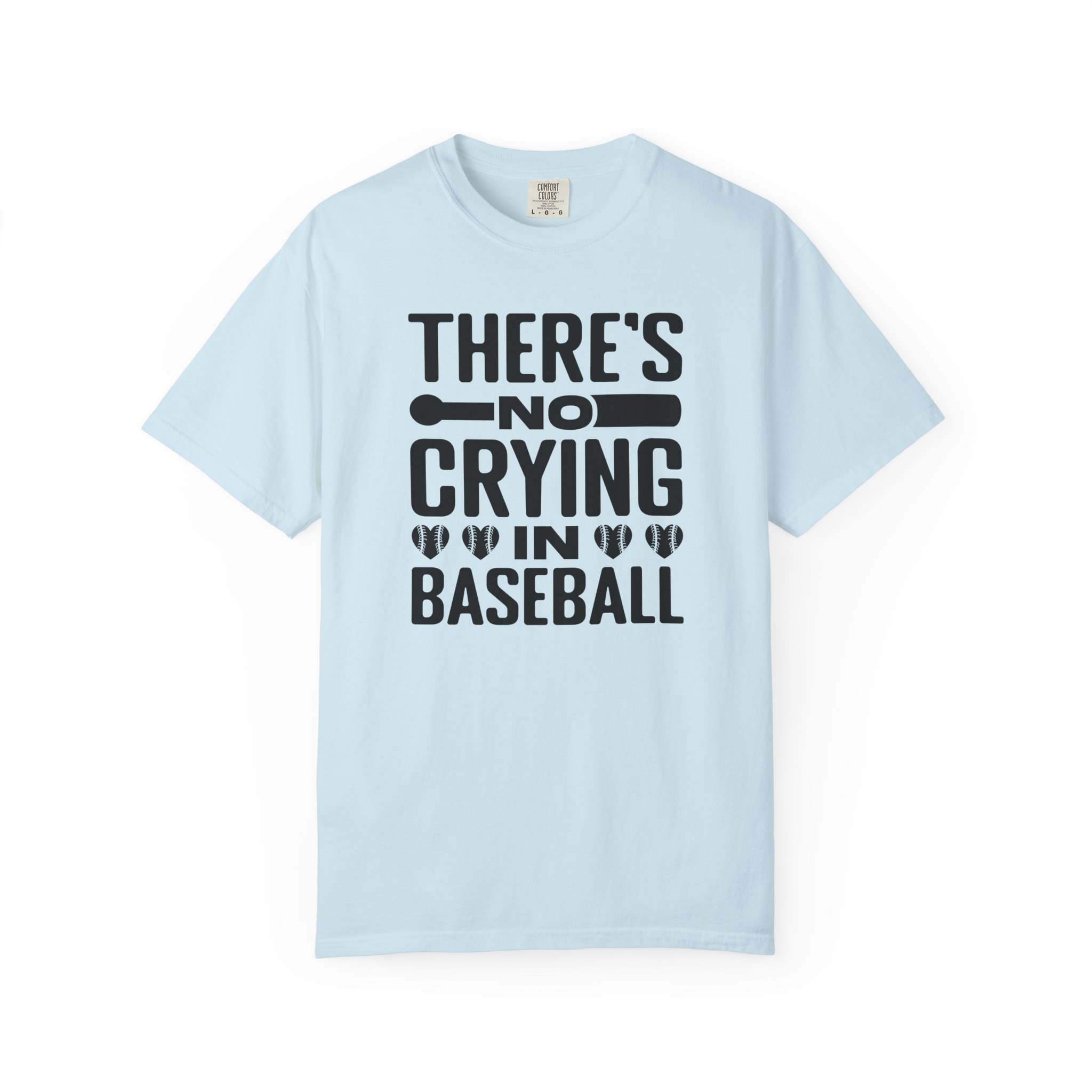 Baseball Humor T-Shirt, Unisex Garment-Dyed Tee, Gift for Sports Lovers, Funny Baseball Shirt, No Crying in Baseball. - Image 41