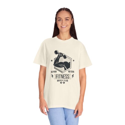 Fitness Muscle Club T‑Shirt — "No Pain No Gain" Gym Workout Tee. - Image 20