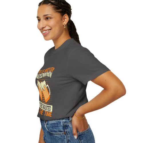 Funny Beer T-Shirt, Unisex Garment-Dyed Tee, Perfect for Parties, Birthdays, Beer Lovers Gift, Casual Wear. - Image 38