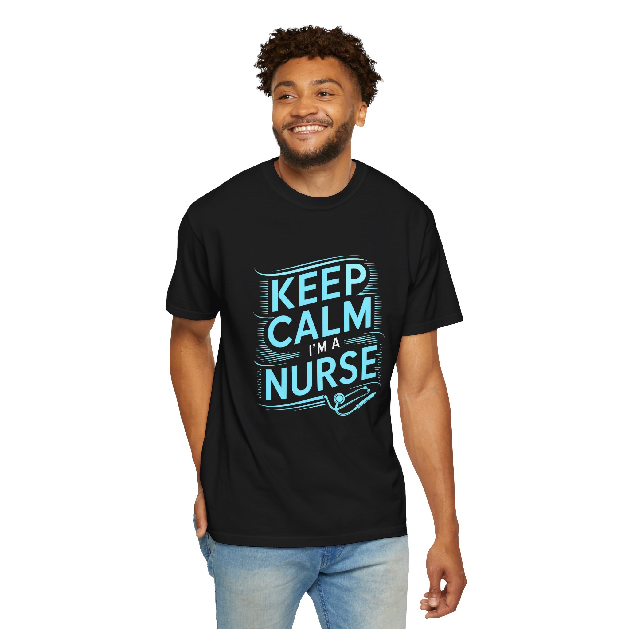 Nurse Appreciation T-Shirt | Keep Calm I'm a Nurse Tee | Gift for Nurses | Healthcare Worker Shirt | Comfortable Unisex Apparel. - Image 23