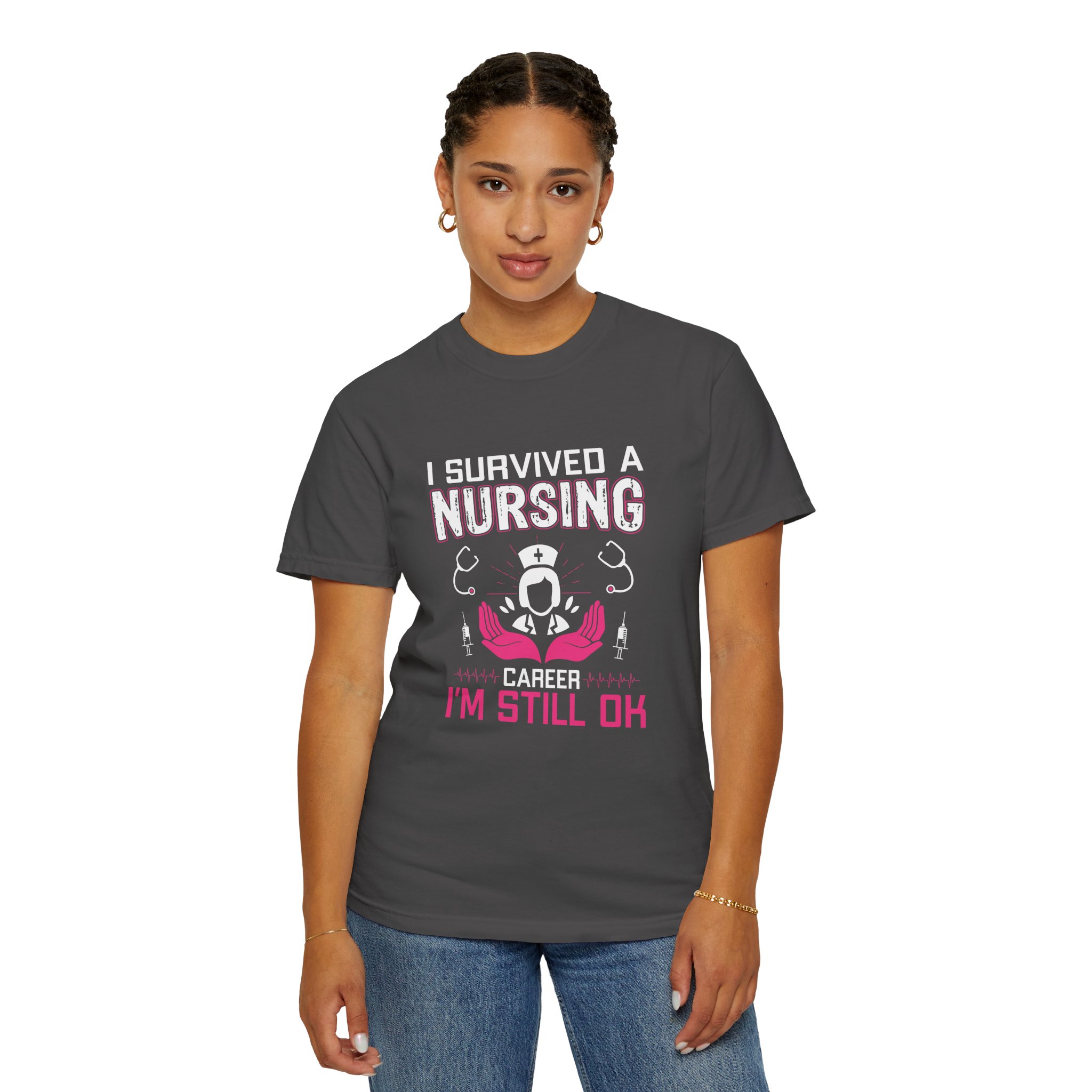 Nursing Survival T-shirt, Funny Nursing Gift, Nurse Appreciation Day Tee, Medical Career Humor Shirt, Unisex Casual Wear. - Image 37