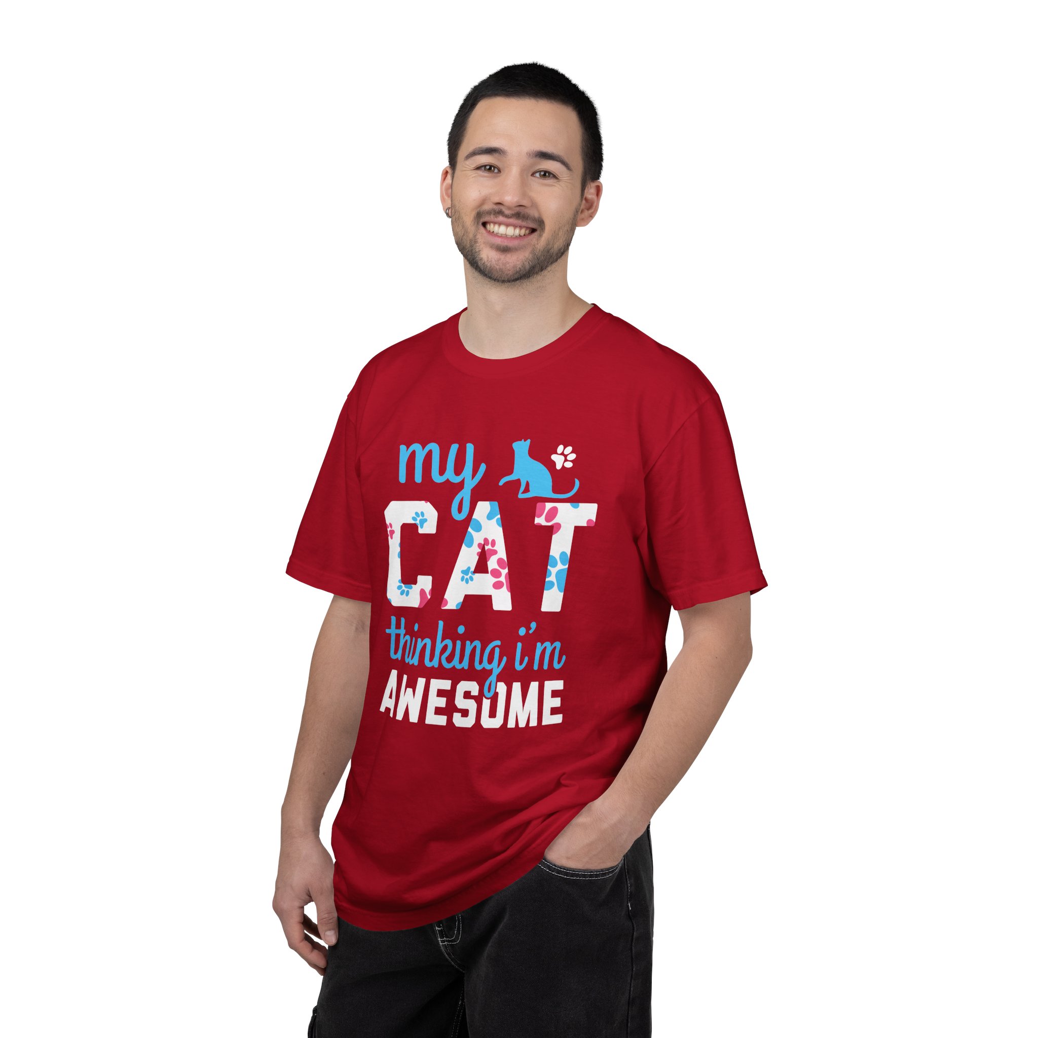 cn - 5.11 - My Cat Thinking I'm Awesome T-Shirt — Funny Cat Lover Tee. - Image 43