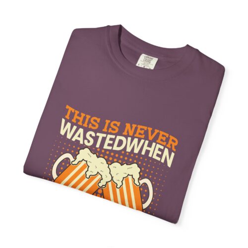 Funny Beer T-Shirt, Unisex Garment-Dyed Tee, Perfect for Parties, Birthdays, Beer Lovers Gift, Casual Wear. - Image 10