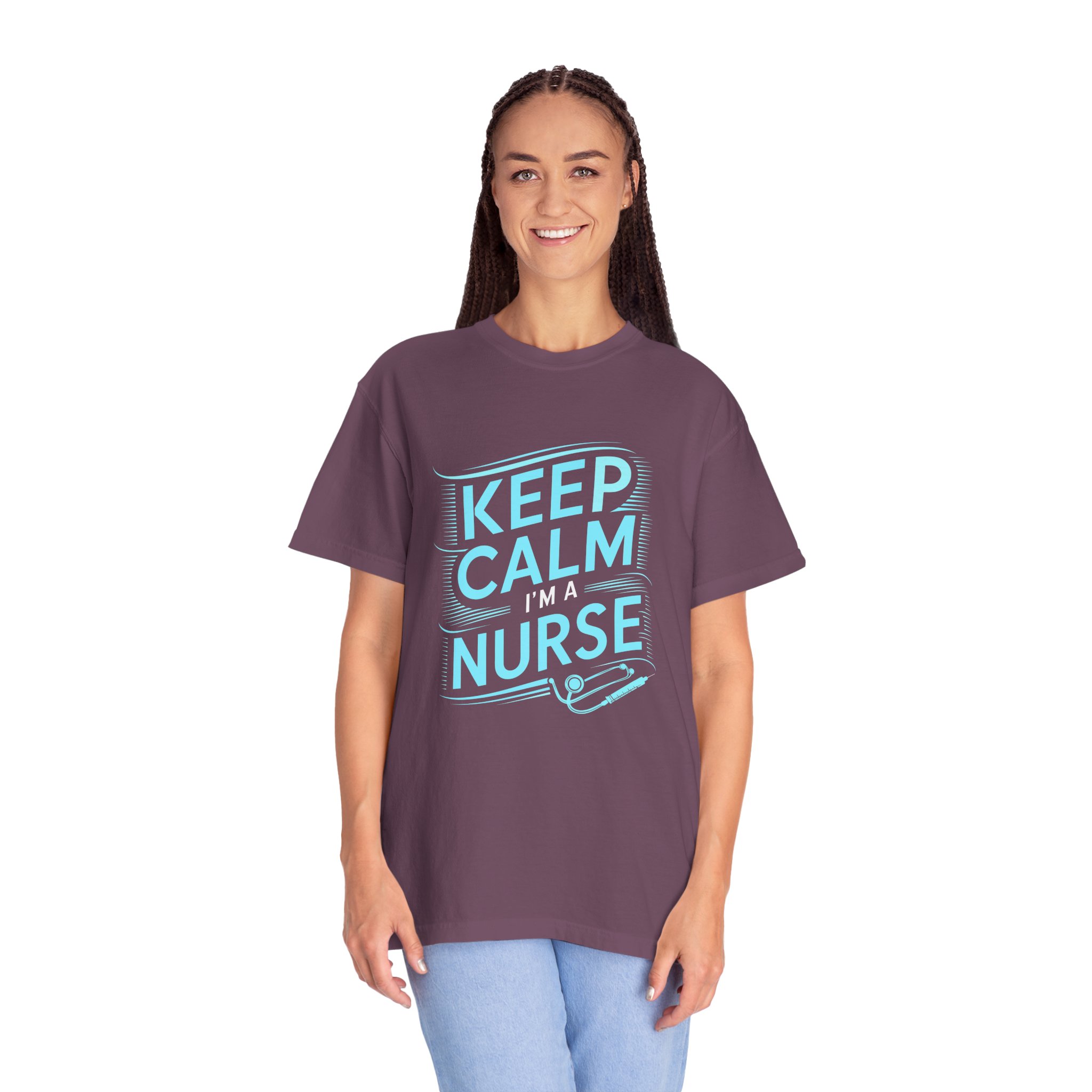 Nurse Appreciation T-Shirt | Keep Calm I'm a Nurse Tee | Gift for Nurses | Healthcare Worker Shirt | Comfortable Unisex Apparel. - Image 28