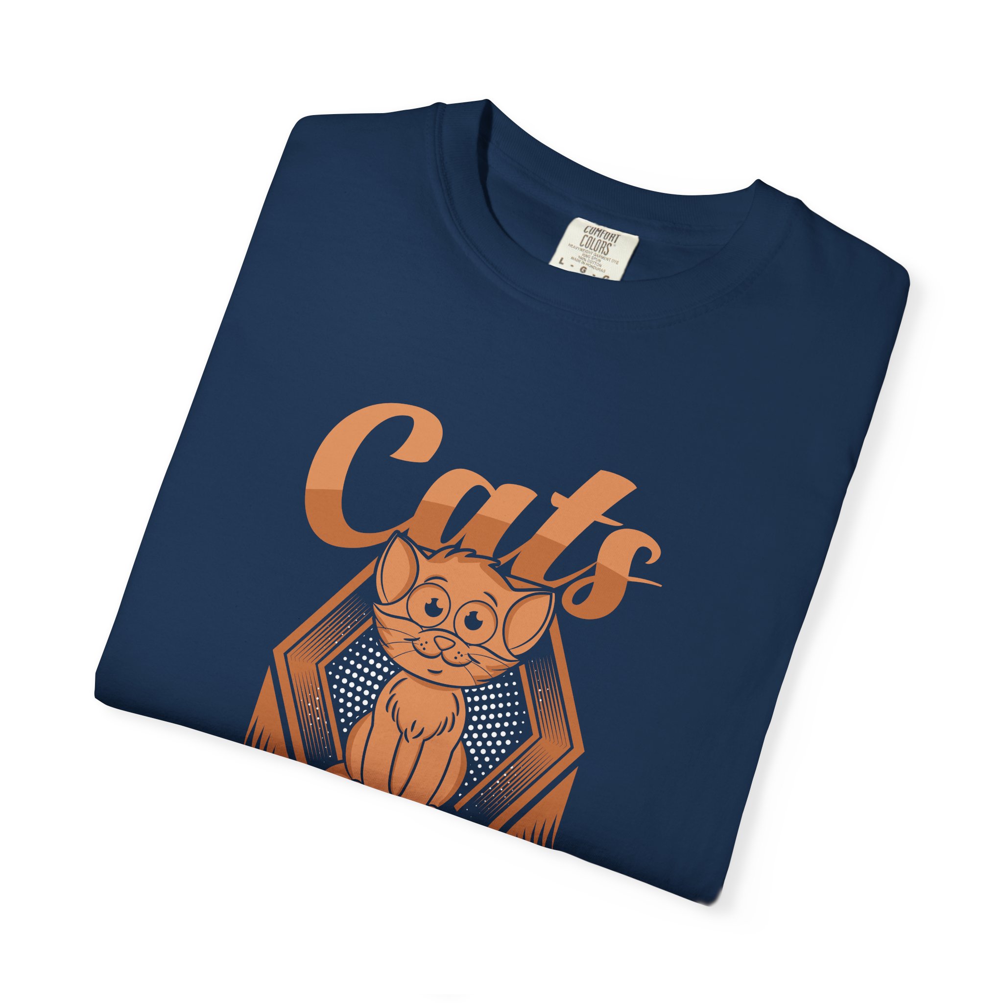 cn - 5.10a - Cat Lovers T-Shirt — "Cats Are Just Awesome" Retro Graphic Tee. - Image 26