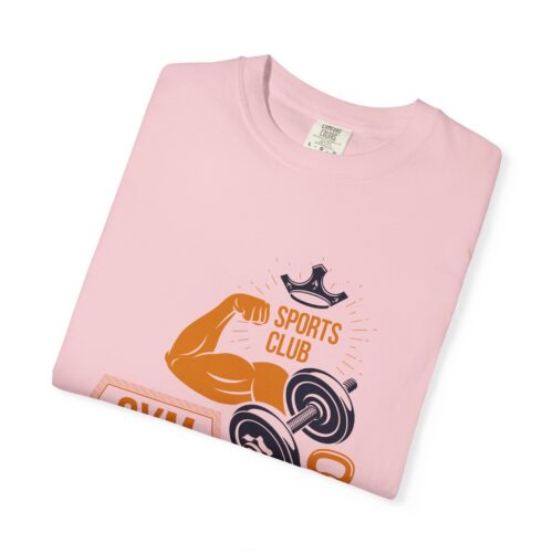 Gym Sports Club Workout T-Shirt — Muscle, Dumbbell & Kettlebell Fitness Tee. - Image 34