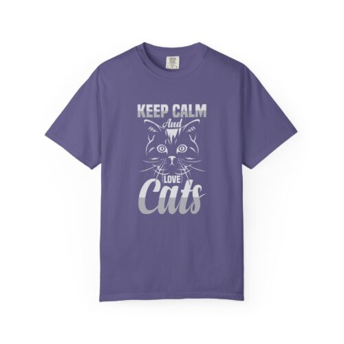 Keep Calm and Love Cats T-Shirt. - Image 41