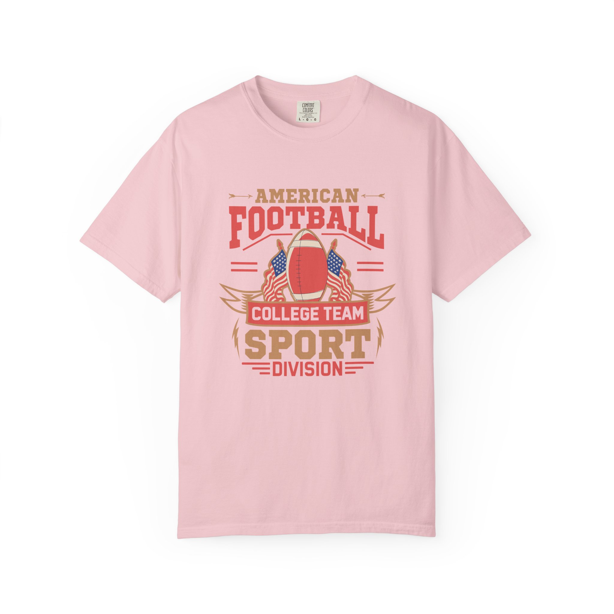 Vintage American Football Unisex T-Shirt, College Team Apparel, Sport Division Tee, Game Day Wear, Football Fan Gift. - Image 41