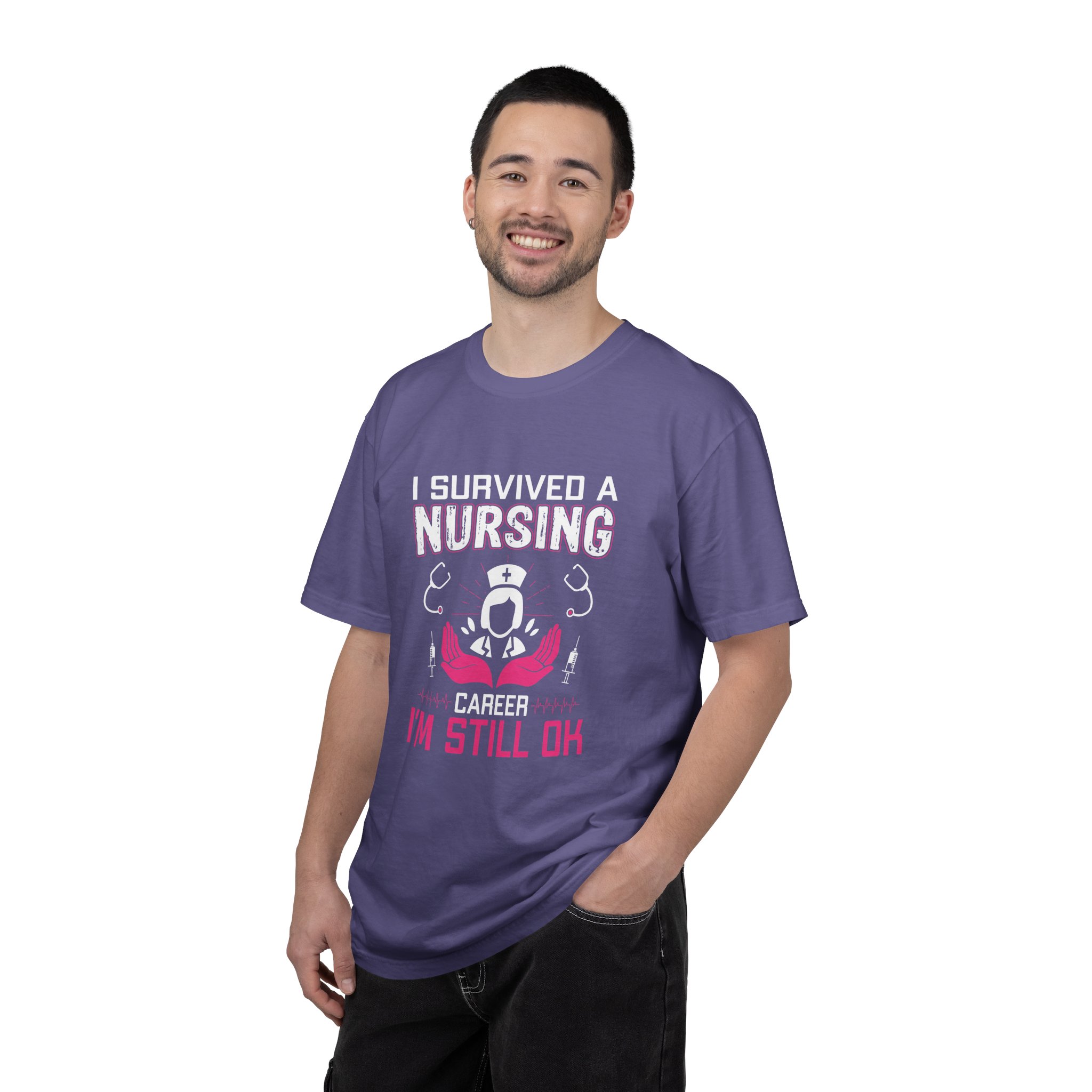 Nursing Survival T-shirt, Funny Nursing Gift, Nurse Appreciation Day Tee, Medical Career Humor Shirt, Unisex Casual Wear. - Image 43