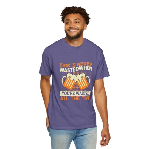 Funny Beer T-Shirt, Unisex Garment-Dyed Tee, Perfect for Parties, Birthdays, Beer Lovers Gift, Casual Wear. - Image 47