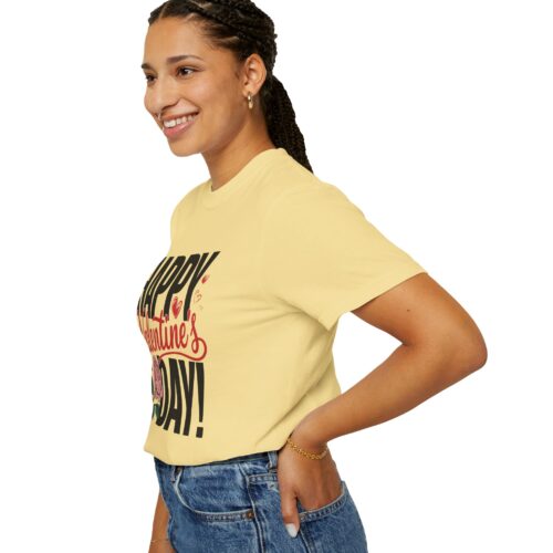 Unisex Happy Valentine's Day T-Shirt, Romantic Gift, Cute Valentine's Apparel, Casual Love Shirt, Perfect for Couples. - Image 14