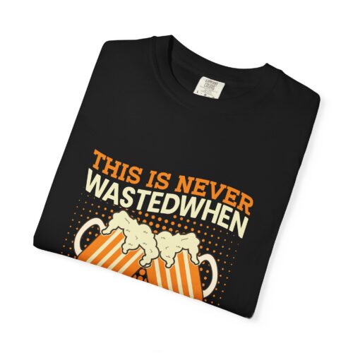 Funny Beer T-Shirt, Unisex Garment-Dyed Tee, Perfect for Parties, Birthdays, Beer Lovers Gift, Casual Wear. - Image 2