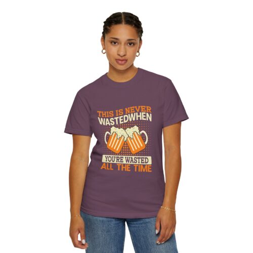 Funny Beer T-Shirt, Unisex Garment-Dyed Tee, Perfect for Parties, Birthdays, Beer Lovers Gift, Casual Wear. - Image 13