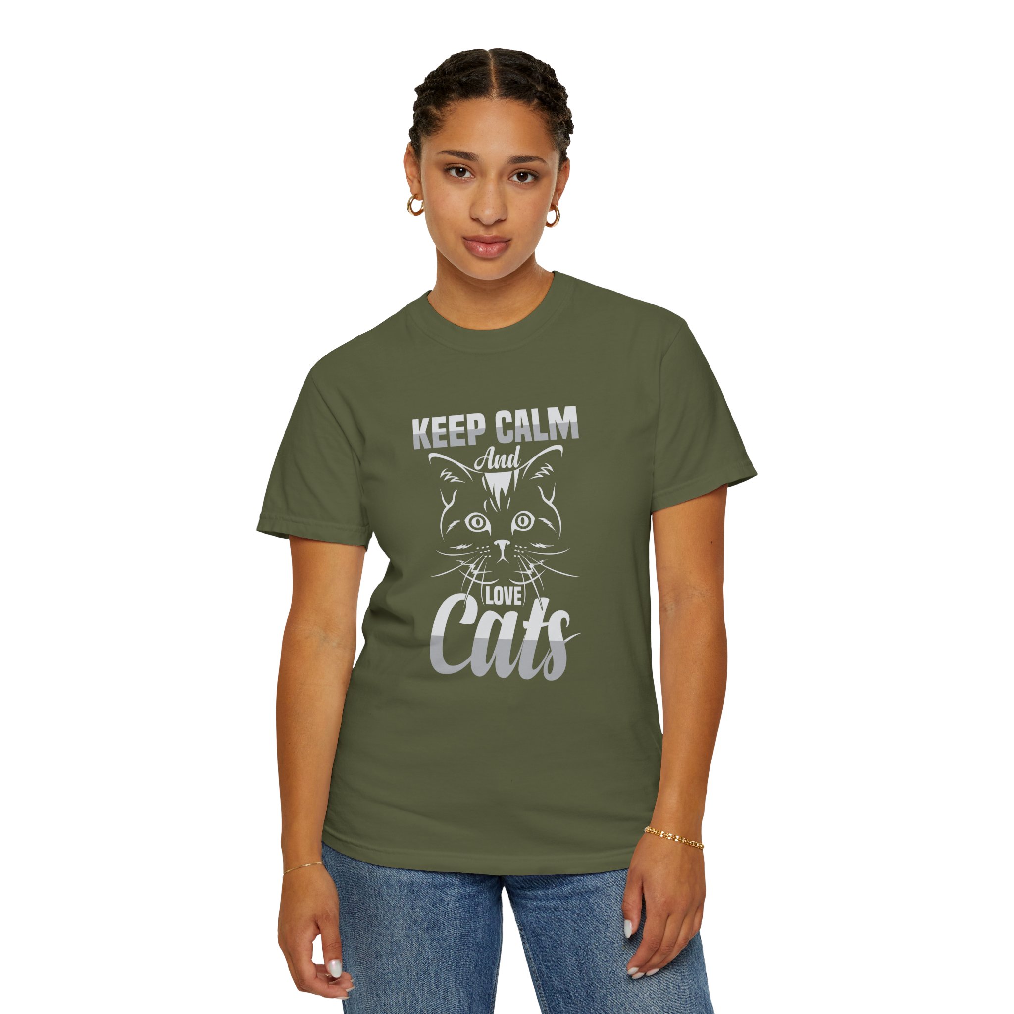 cn - 5.10b - Keep Calm and Love Cats T-Shirt. - Image 21